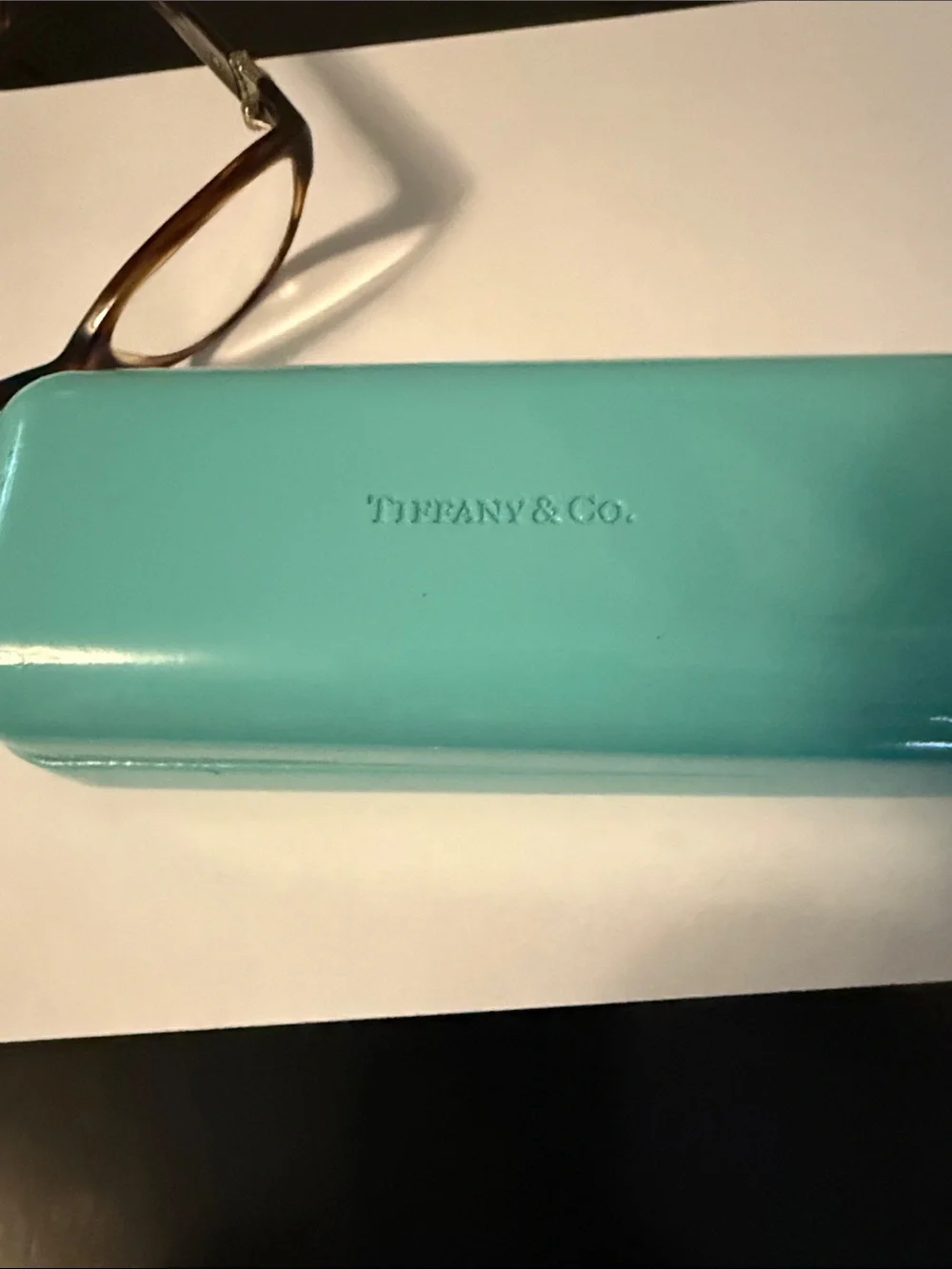 Tiffany Tortoiseshell Cat-Eye Reading Glasses - Brown. Need new lenses.
